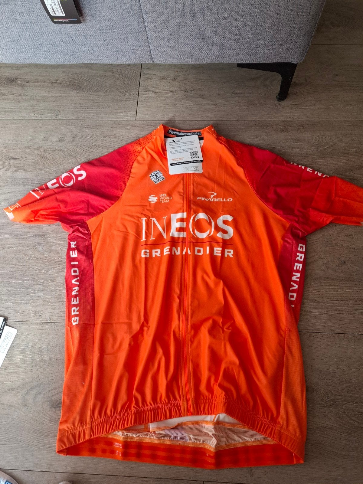 ineos grenadiers wielershirt nieuw maat xl heren, Fietsen en Brommers, Heren, Nieuw, Ophalen of Verzenden, XL