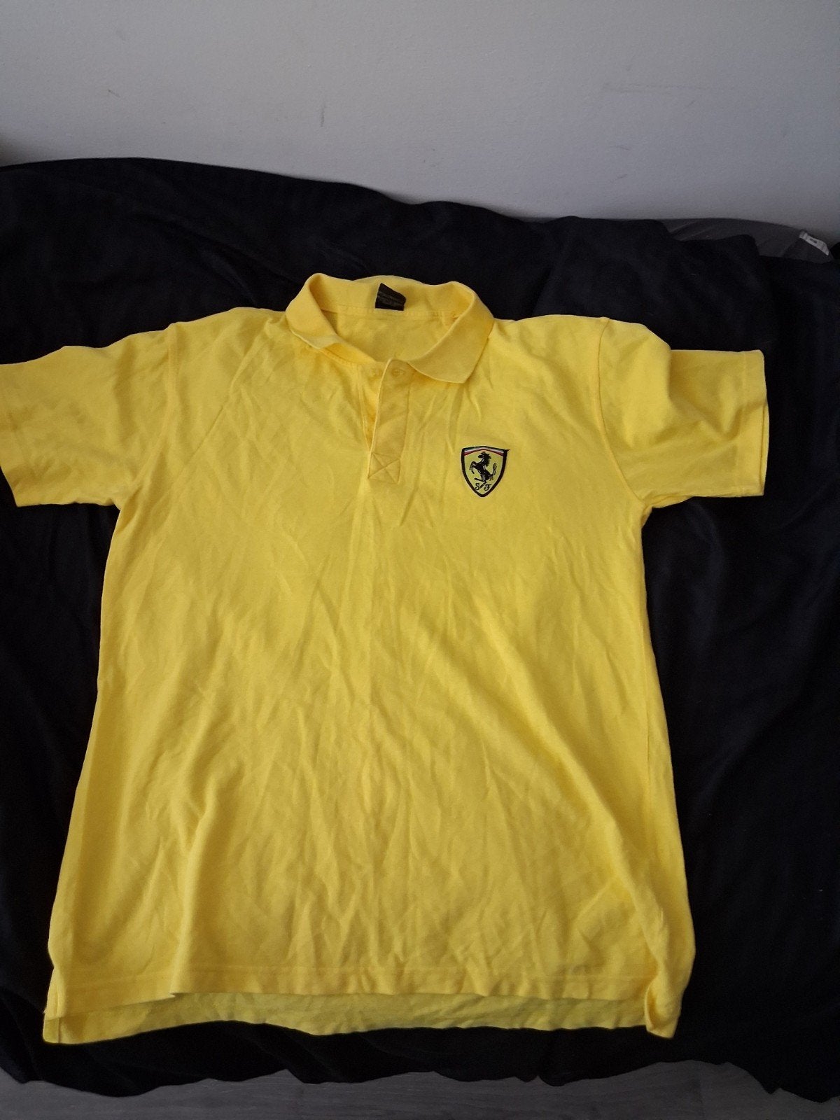 Ferrari poloshirt, Kleding | Heren, Ophalen of Verzenden, Gedragen, Geel