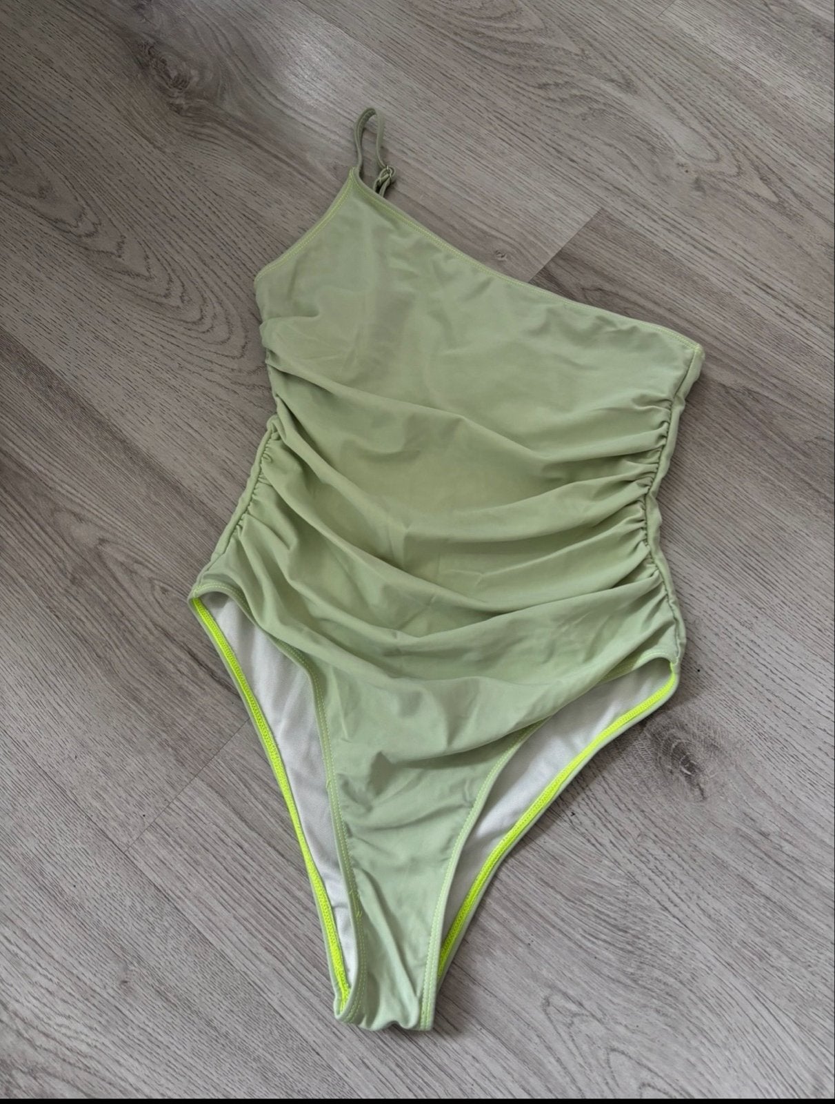Groen badpak nieuw maat S, Kleding | Dames, Verzenden, Nieuw, Groen, Badpak