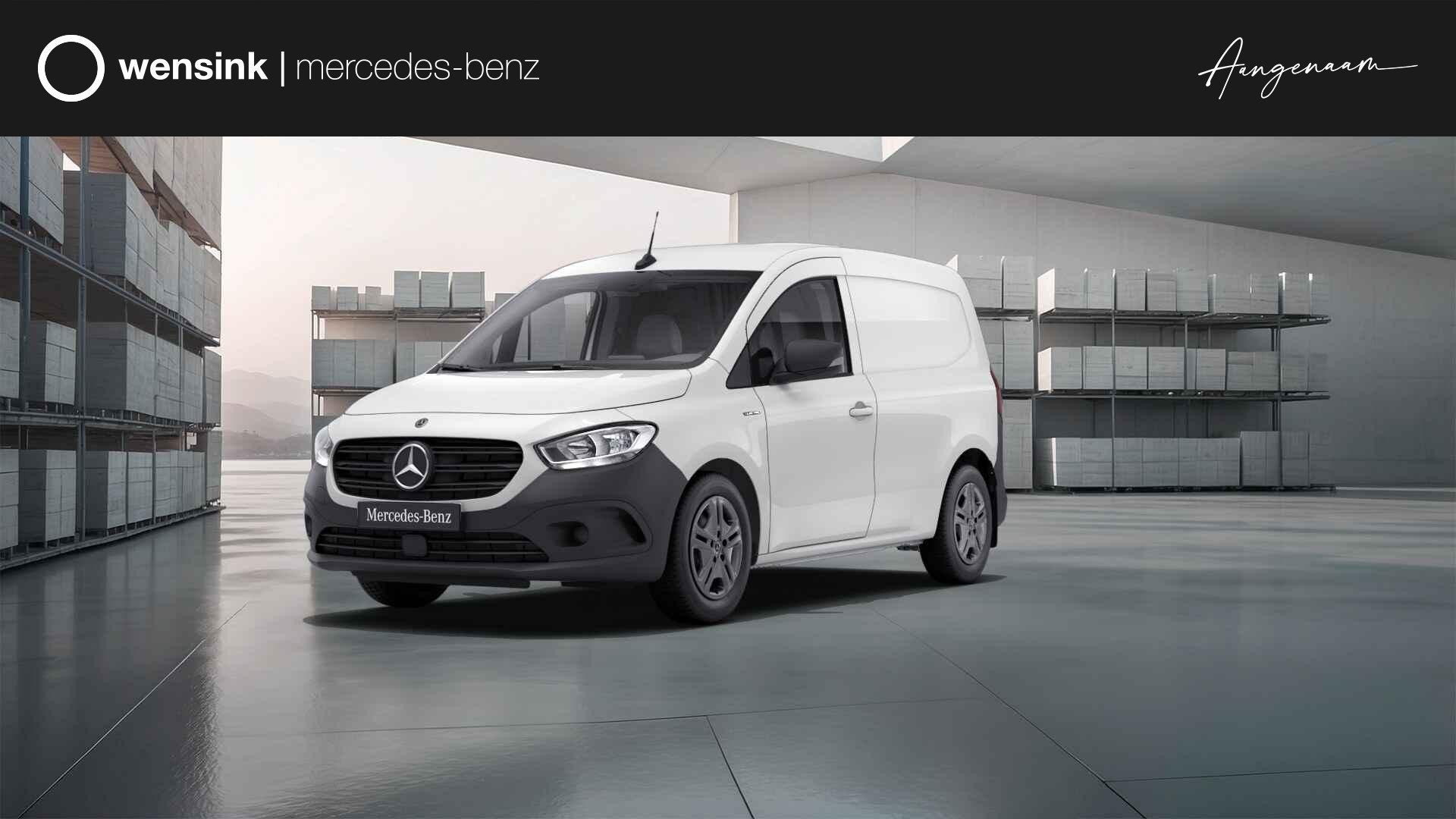 Mercedes-Benz eCitan 51kW L1 PRO | Navigatie | Parkeercamera, Auto's, Bestelauto's, Stof, Zwart, Automatische klimaatregeling