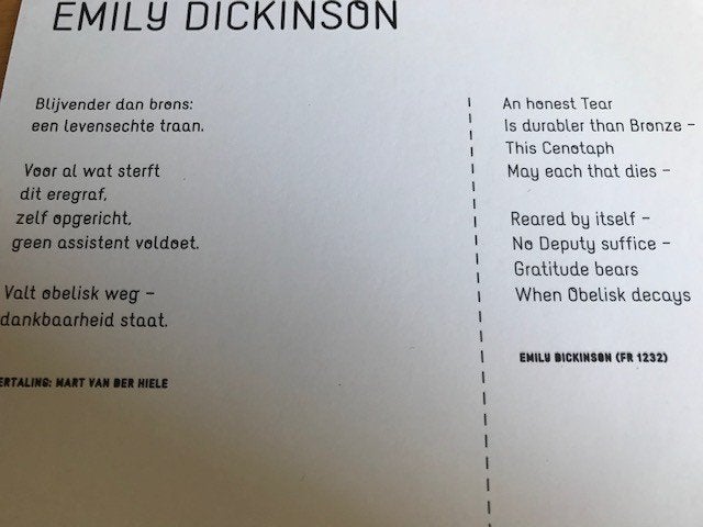 Emily Dickinson, Ophalen of Verzenden, Nieuw