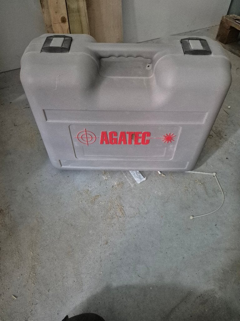 Agatec GAT220HV roterende laser+statief+baak (complete set), Ophalen, Gebruikt