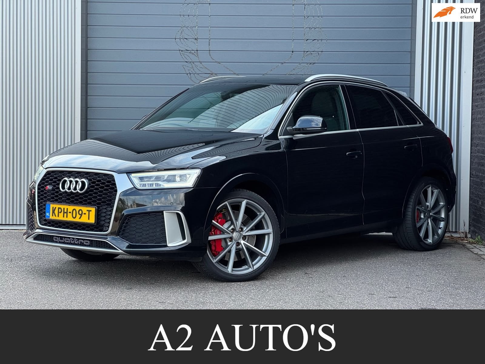 Audi RS Q3 2.5 TFSI quattro Pro Line Plus Full Options, Auto's, Automaat, Automatische klimaatregeling, Gebruikt, Leder