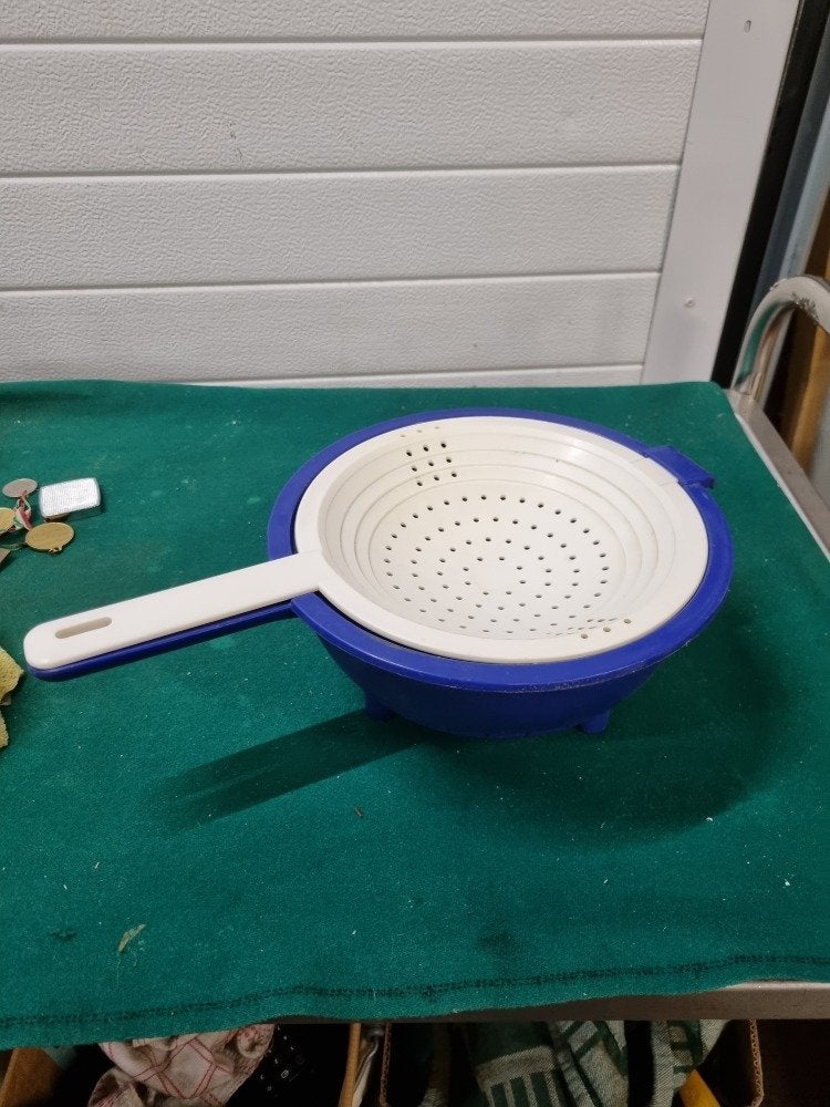 tupperware zeef duo, Ophalen of Verzenden, 'T Olde Gre-j, Info@toldegrej.nl, Endepoelstraat 20f Didam
