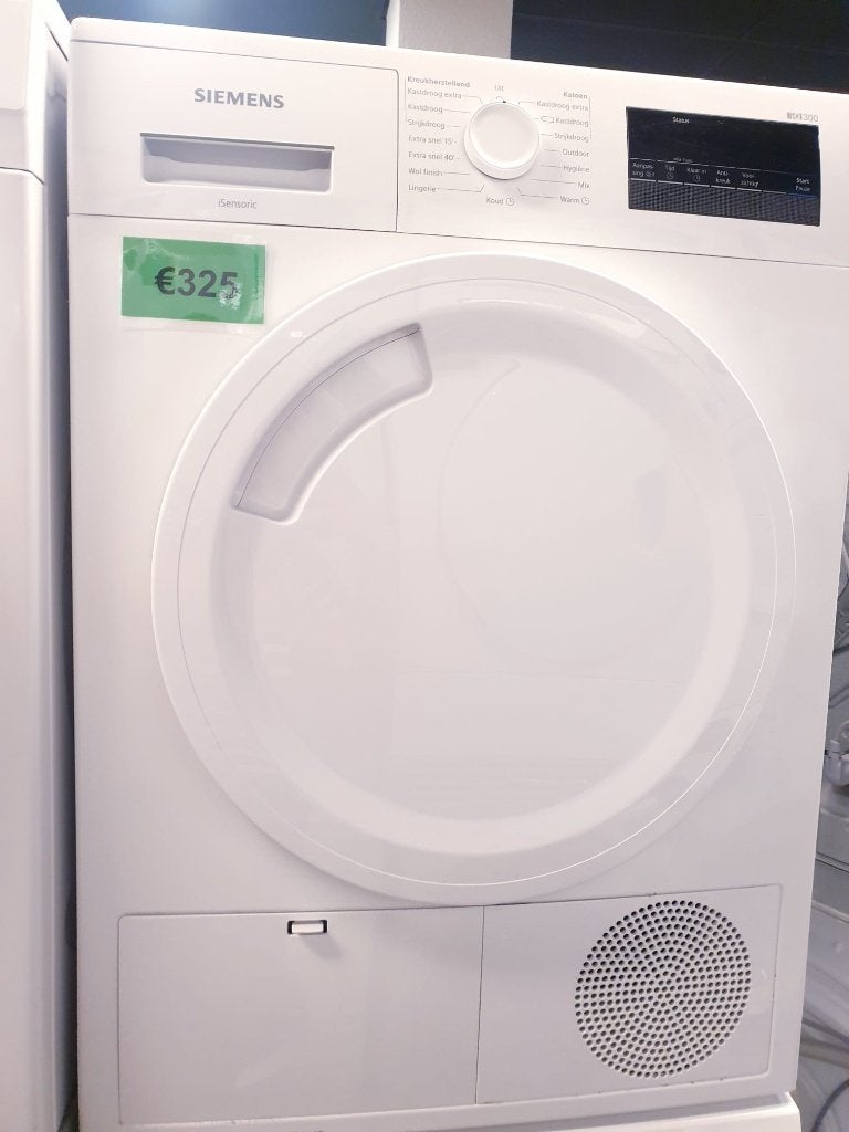 condens droger Siemens 7kg️️️ IQ300 ️️INC GARANTIE, Ophalen, 6 tot 8 kg, Anti-kreukfase, Zo goed als nieuw