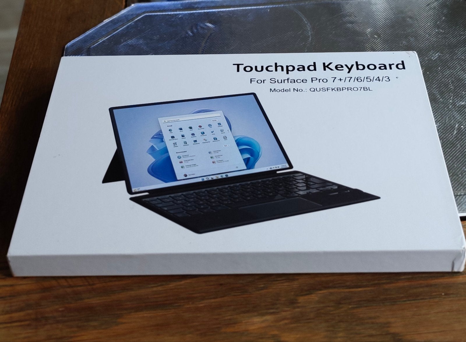 Quolose Touchpad Toetsenbord voor Surface Pro 7+/7/6/5/4/3, Computers en Software, Ophalen