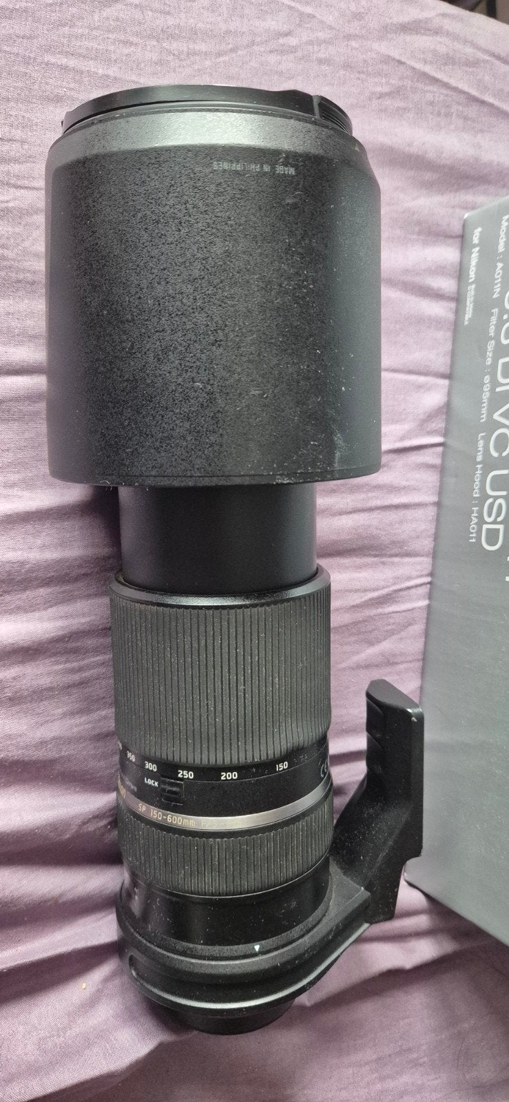 tamron 150-600mm, Ophalen of Verzenden, Zo goed als nieuw, Tamron, Telelens