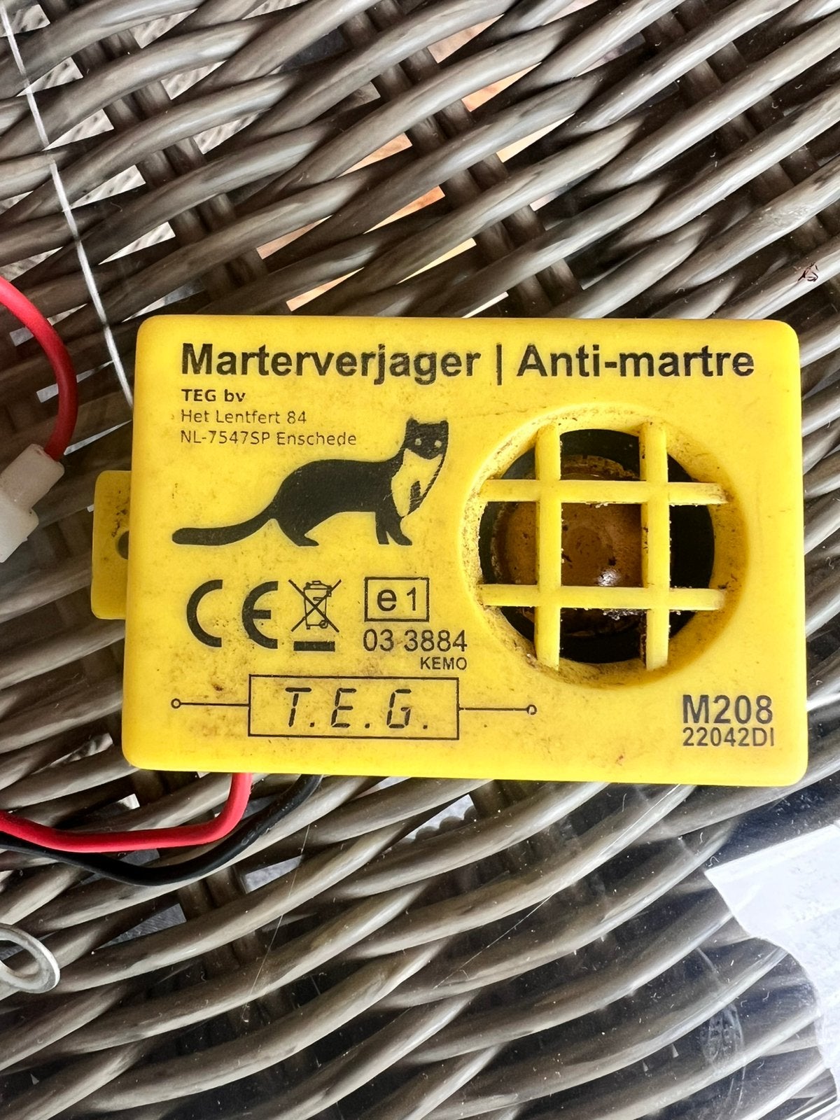 Marterverjager voor de auto 12 volt, Hobby en Vrije tijd, Elektronica-componenten, Ophalen, Gebruikt