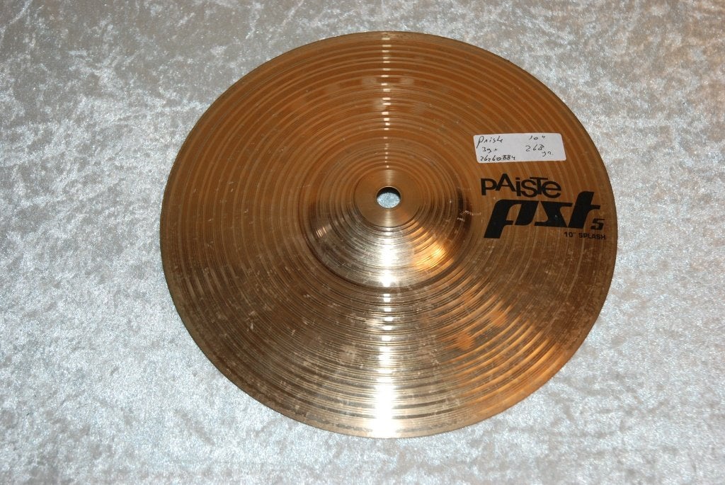Paiste PST-5 splash 268gr. 10 inch  <26260884>, Gebruikt, ., Drums of Percussie, Ophalen of Verzenden