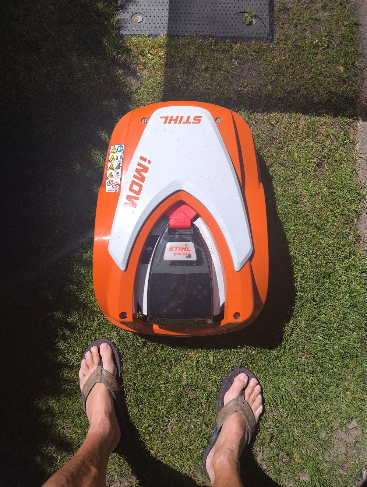Stihl iMow Robotmaaier - Zo goed als nieuw, Ophalen, Stihl, Bestuurbaar via app, Zo goed als nieuw