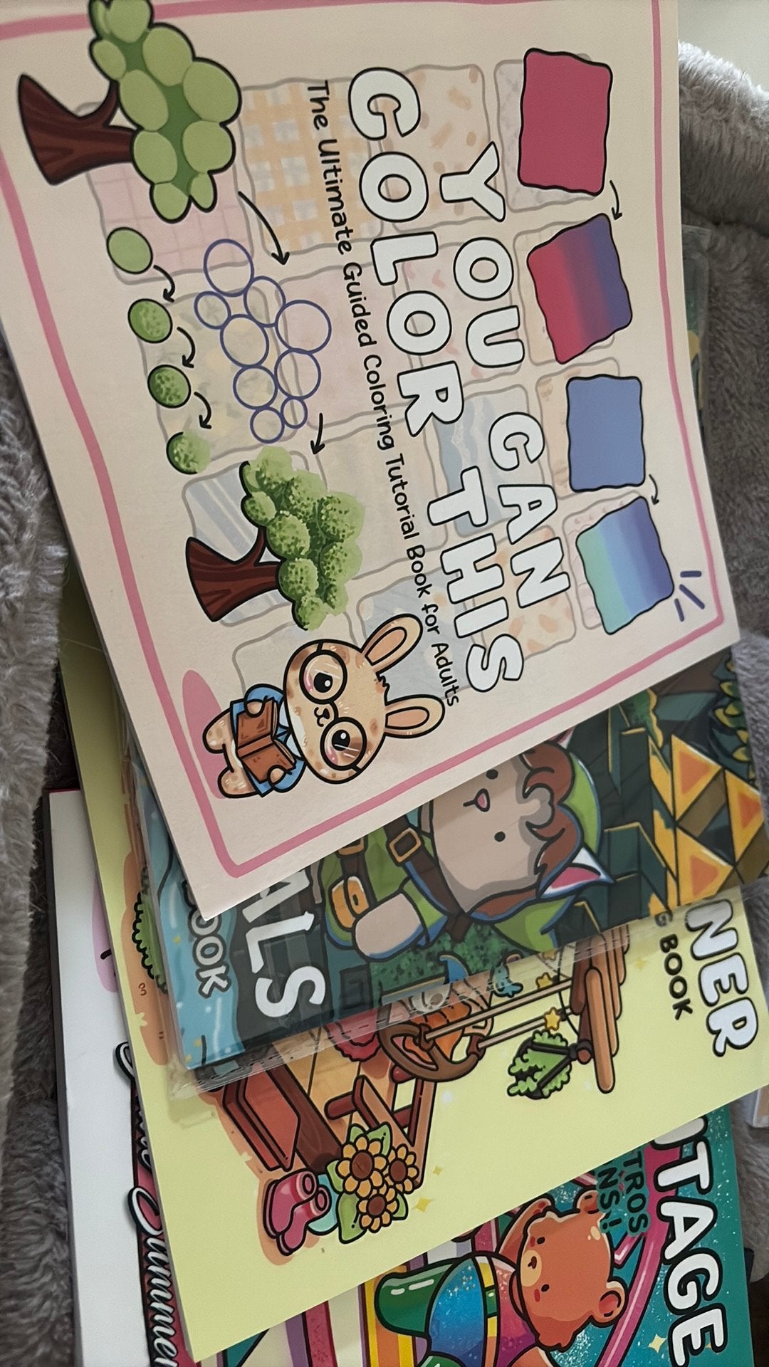 6 cozy kleurboekjes voor ohuhu alcohol markers, Hobby en Vrije tijd, Ophalen, Zo goed als nieuw