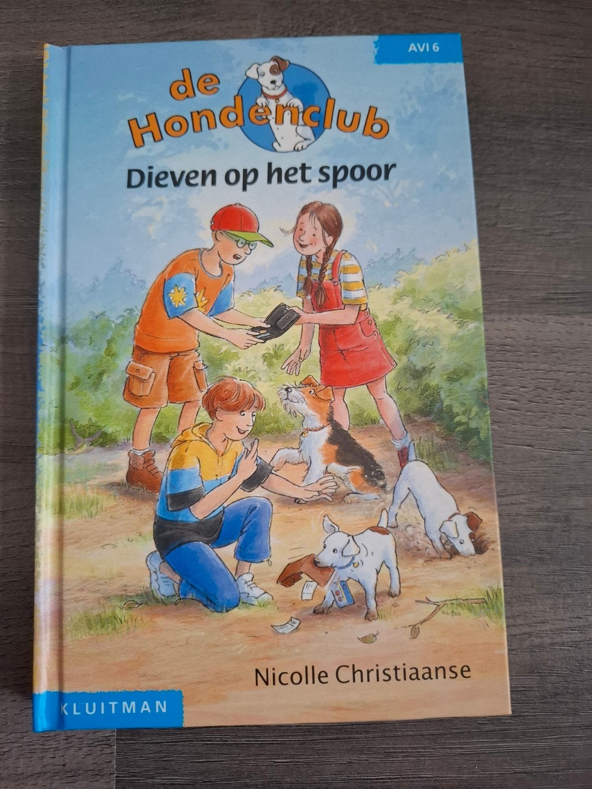 De Hondenclub: Dieven op het spoor - AVI 6 kinderboek, Ophalen of Verzenden, Zo goed als nieuw, Nicolle Christiaanse