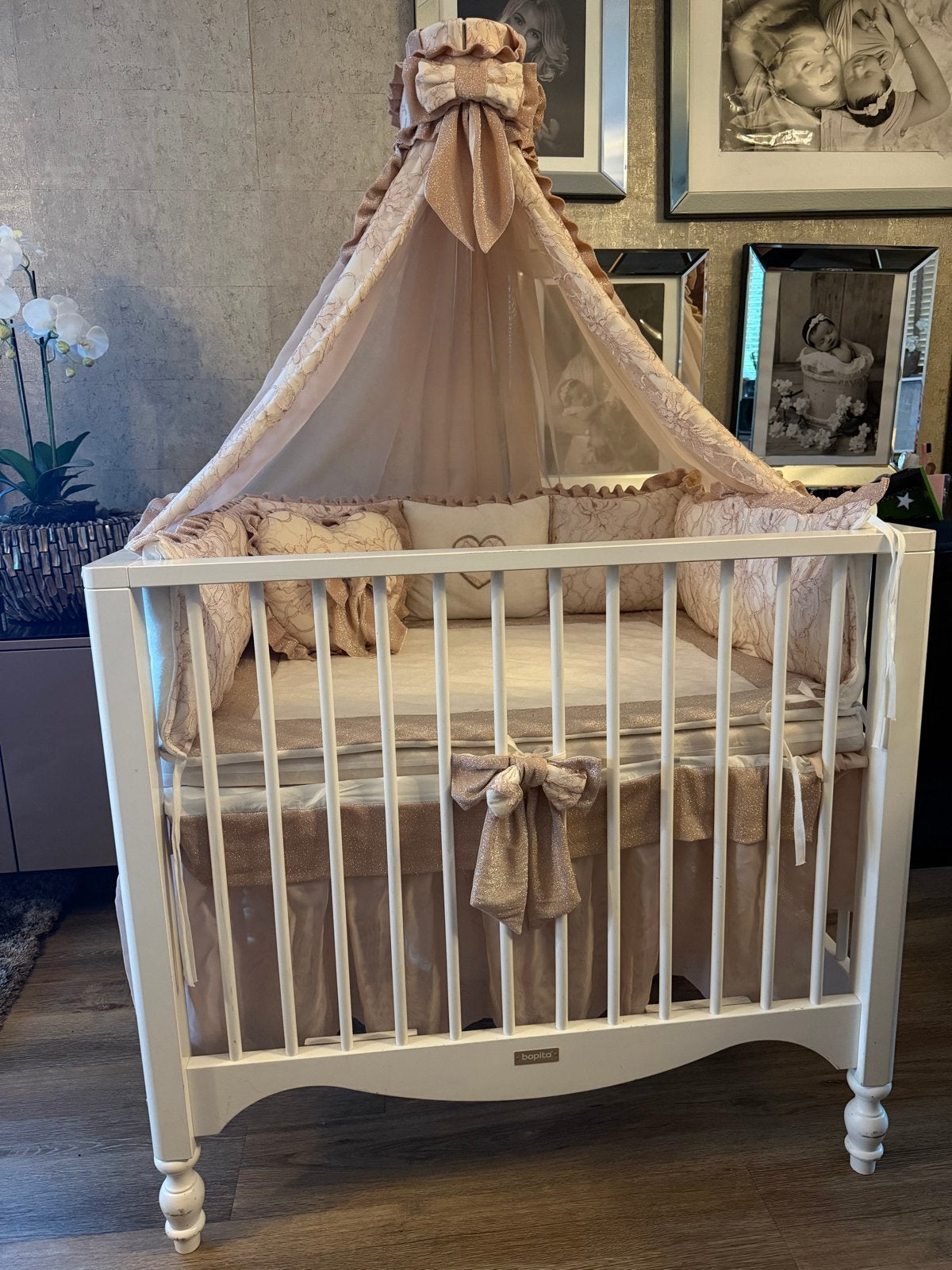 Prachtige box met aankleding, Kinderen en Baby's, Boxen, Zo goed als nieuw, Ophalen of Verzenden