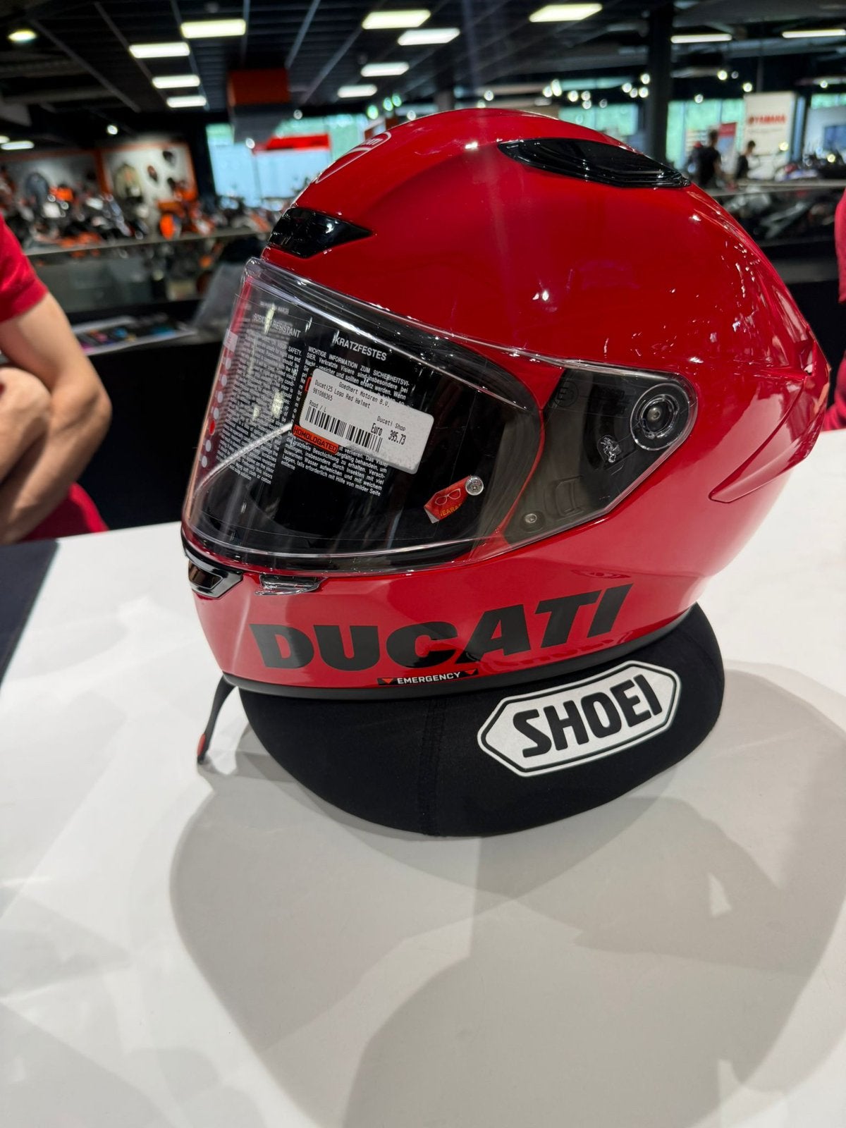 Ducati helm maat L, Motoren, Kleding | Motorhelmen, Ophalen of Verzenden, Tweedehands, Integraalhelm, Overige merken