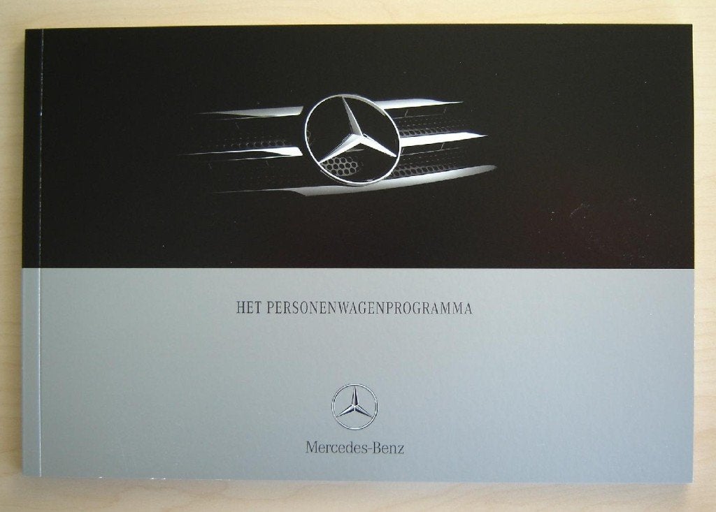 Mercedes-Benz Het Personenwagenprogramma 2003, Verzenden, Nieuw, Mercedes, Mercedes-Benz