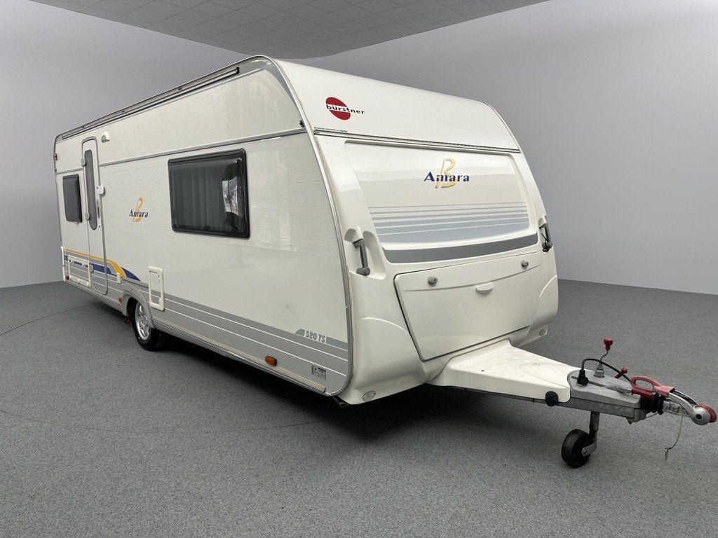 Bürstner Amara 520 TS Queensbed Dakairco Mover, Caravans en Kamperen, Caravans, Rondzit, Bedrijf, Bürstner, Lengtebed