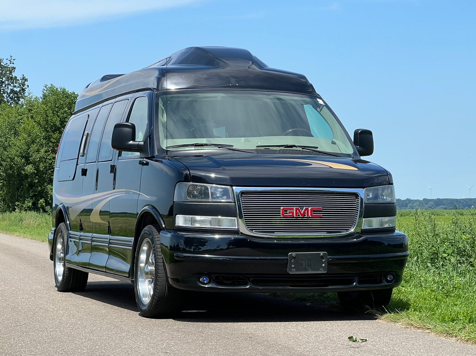 2008 GMC Savana ****Sunrise Conversion vans****, Automaat, Zwart, Bedrijf, Chevy Van
