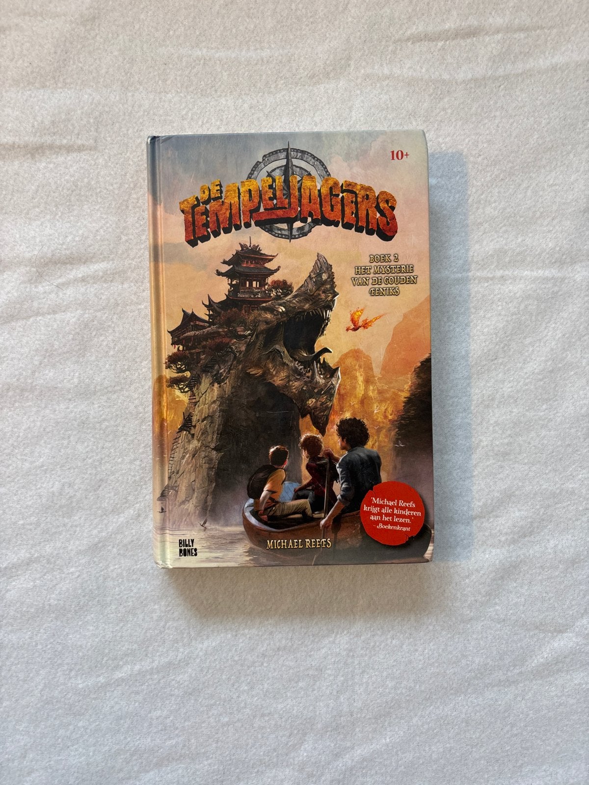 De Tempeljagers Boek 2: Het Mysterie van de Gouden Feniks, Ophalen, Zo goed als nieuw, Fictie