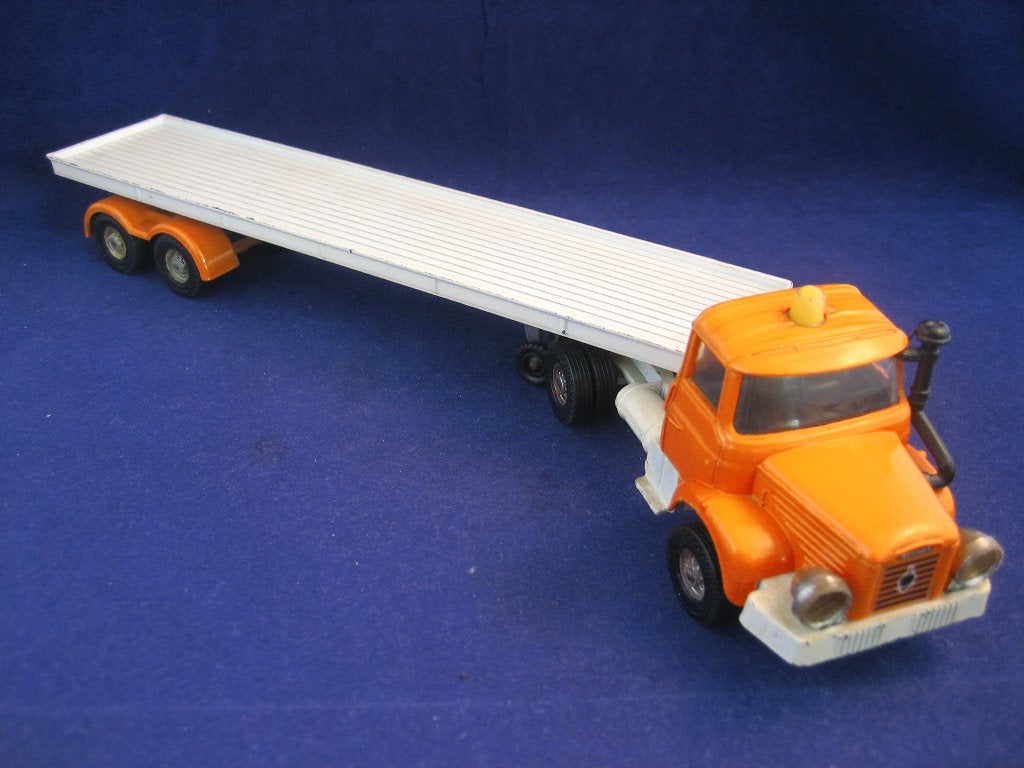 Corgi Toys  Berliet Truck + Oplegger/IZGS!!, Hobby en Vrije tijd, Verzenden, Zo goed als nieuw, Bus of Vrachtwagen, Corgi