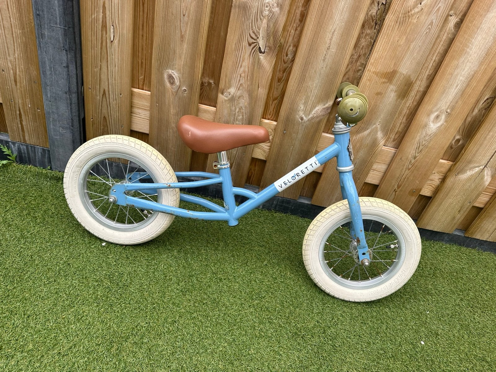 Veloretti Mini 12 inch loopfiets – blauw, Ophalen, Zo goed als nieuw, Minder dan 16 inch