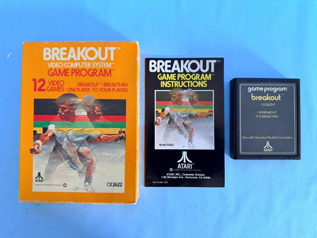 Breakout (Atari 2600), Gebruikt, 1 speler, Ophalen of Verzenden, Atari 2600