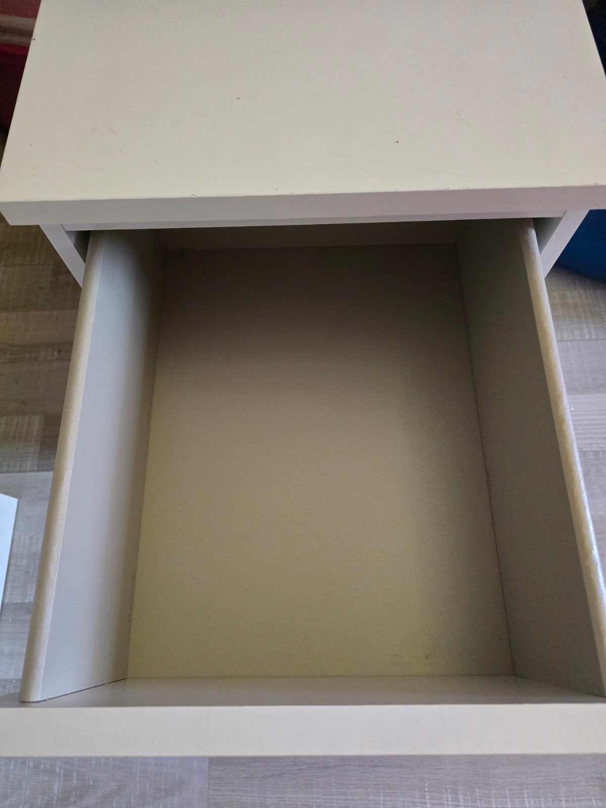 Ladekastje / Nachtkastje met 2 lades ikea, Ophalen, Gebruikt, Minder dan 45 cm, 55 tot 70 cm