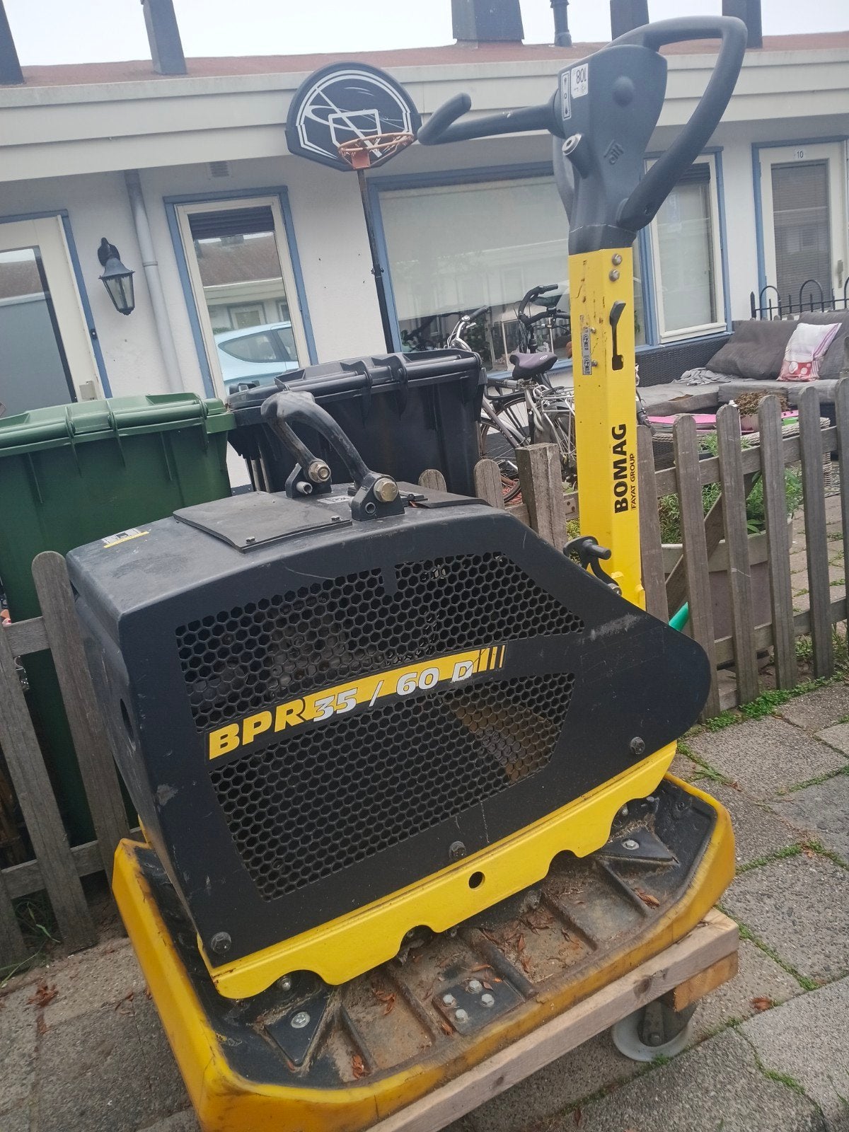 Bomag BPR 35/60 DIII Trilplaat - Krachtige Verdichter, Ophalen, Beton, Klinkers