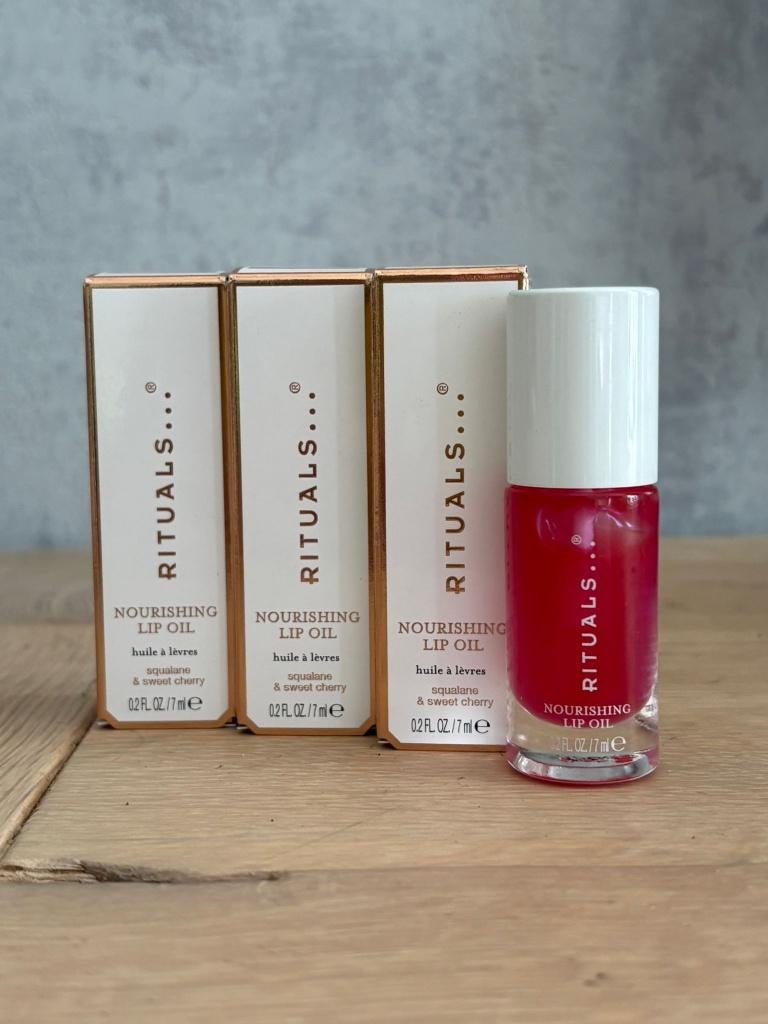 Nieuw Rituals Lip oil Cherry glow lipgloss lipolie, Ophalen of Verzenden, Nieuw, Roze, Lippen