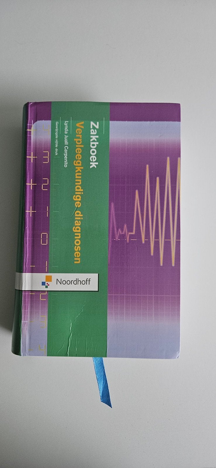 Zakboek Verpleegkundige Diagnosen - Noordhoff, Boeken, Zo goed als nieuw, Lynda Juall Carpenito, Gamma, HBO