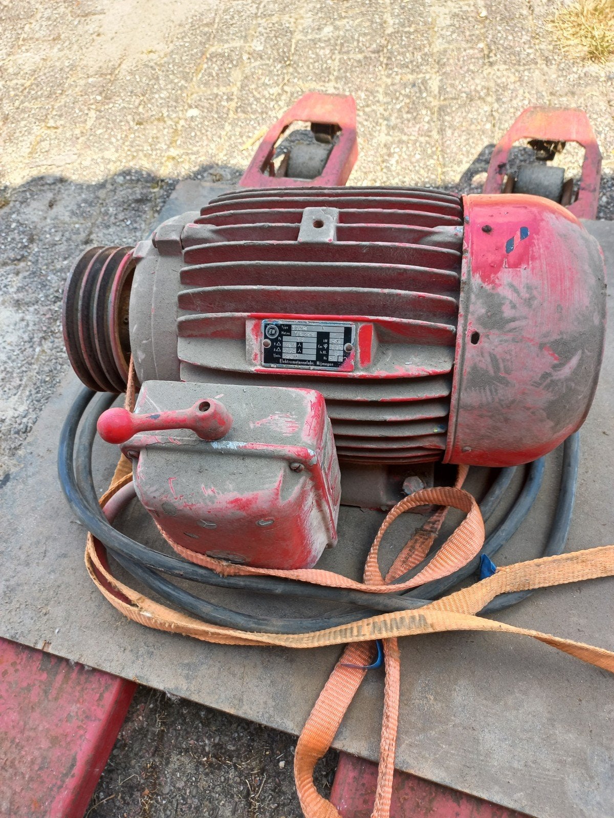 Elektromotor 9.5 kW - Robuust en Krachtig, Ophalen of Verzenden, Gebruikt, Elektromotor