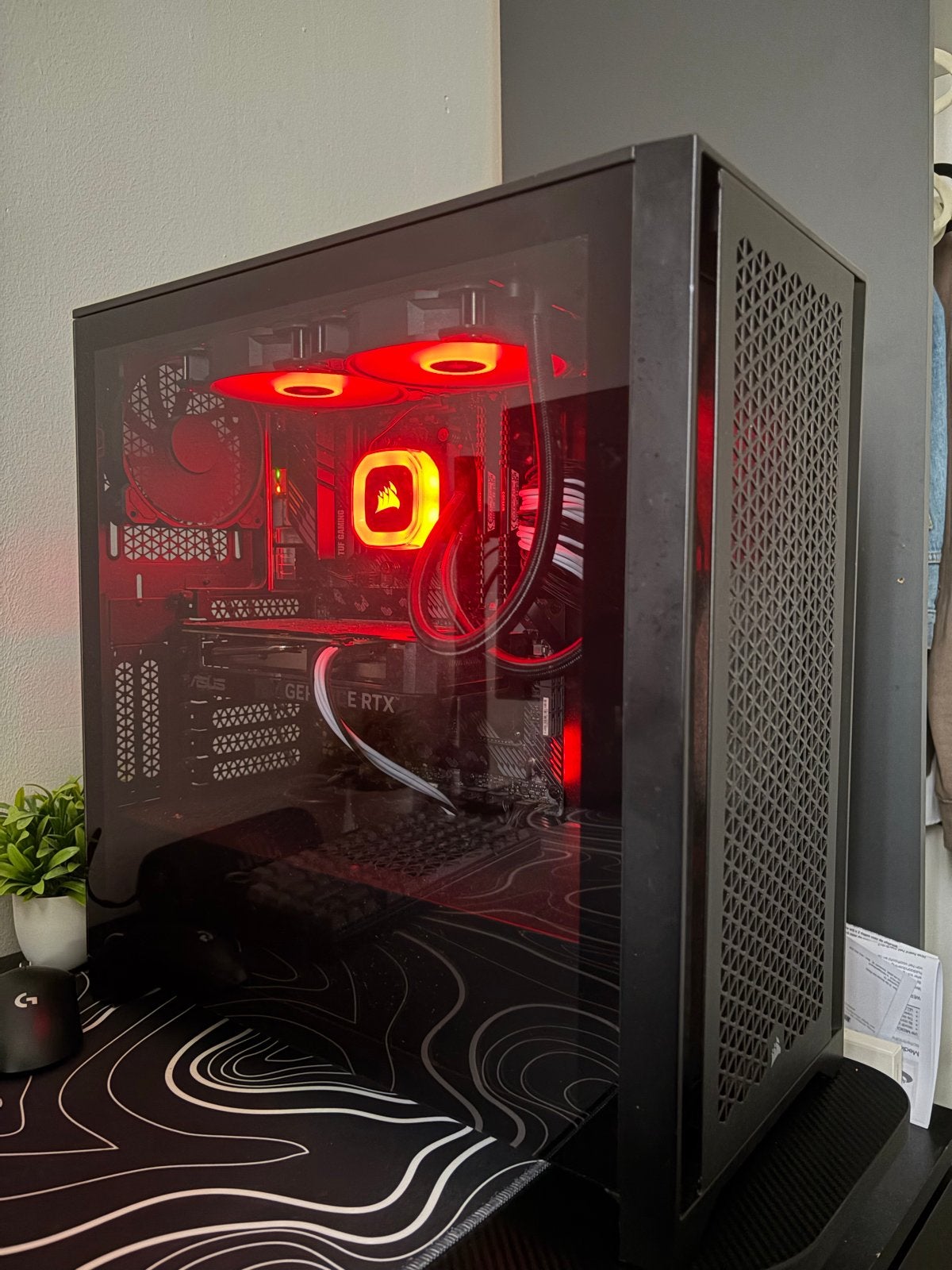 Gaming PC met RGB verlichting en RTX grafische kaart, 32 GB, Ophalen of Verzenden, Zo goed als nieuw, Gaming