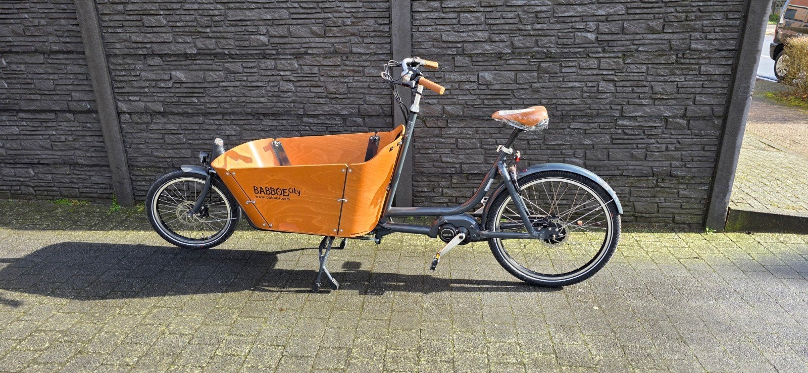 NIEUW ELEKTRISCHE BAKFIETS BABBOE CITY MOUNTAIN 2025 bj, Ophalen, Zo goed als nieuw, 4 kinderen of meer