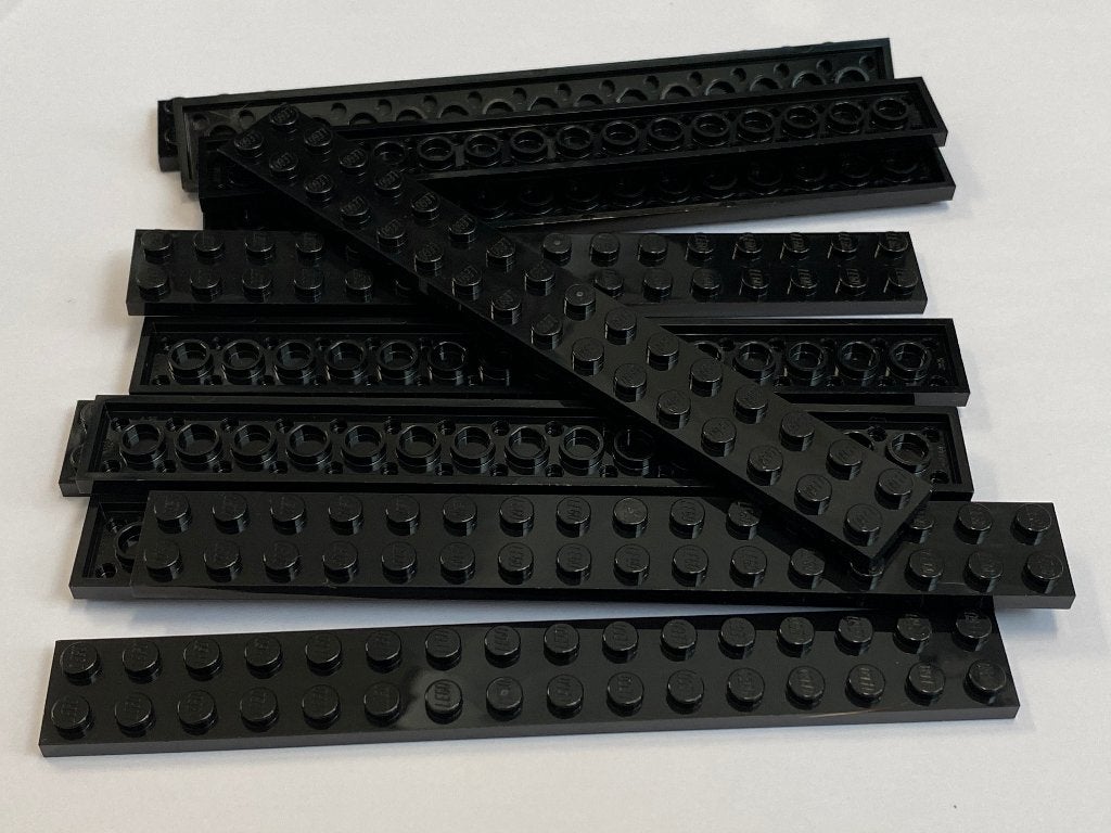 Partij 12x nieuwe 2x16 Lego platen in diverse kleuren, Overige thema's, Lego, Nieuw, Ophalen of Verzenden