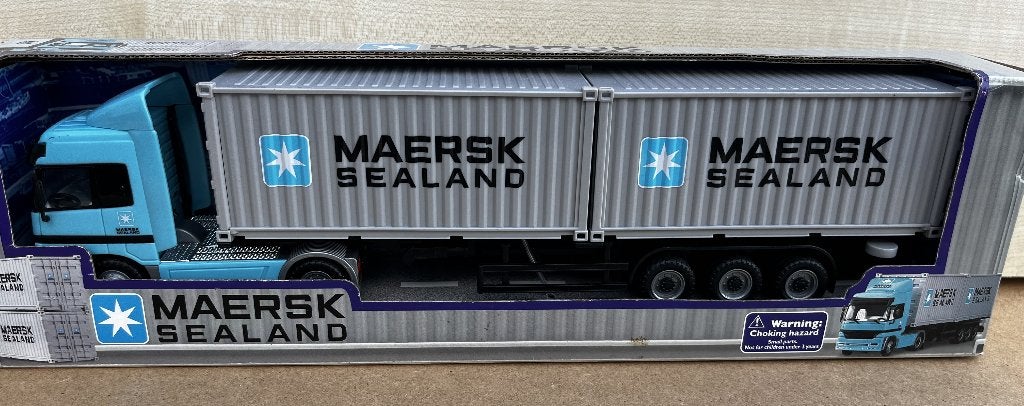 model Containertruck/trailer - Maersk Sealand / classic, Overige merken, 1:32 tot 1:50, Nieuw, Ophalen of Verzenden