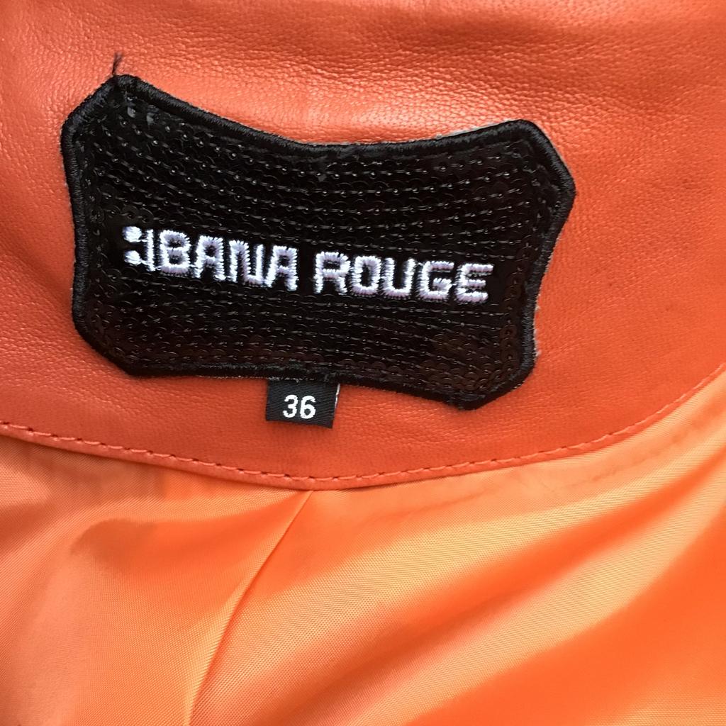 Korte leren jasjes, ibana rouge / cigno nero, Overige kleuren, Ophalen of Verzenden, Zo goed als nieuw, Jasje