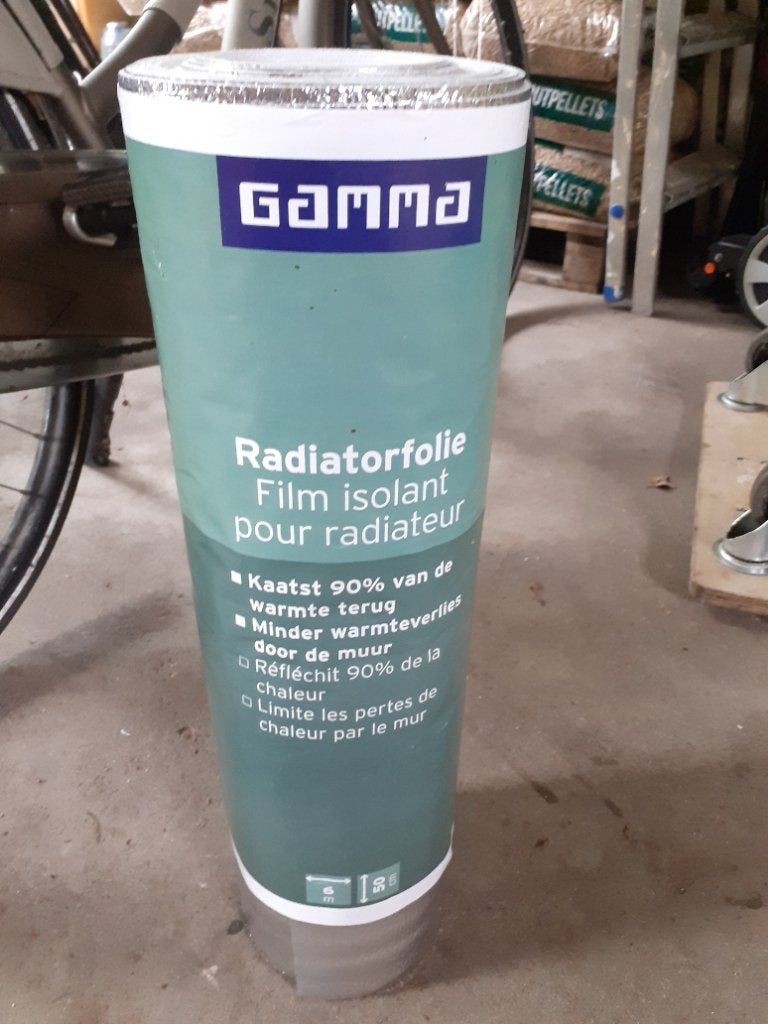 Radiatorfolie, Doe-het-zelf en Verbouw, Overige materialen, Nieuw, 15 m² of meer, Ophalen