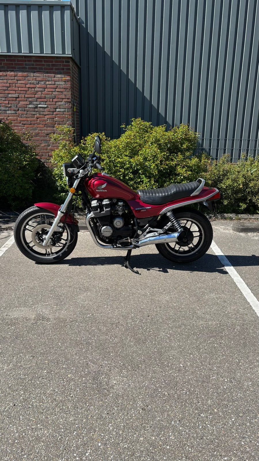 Honda cb650 nighthawk, Ophalen