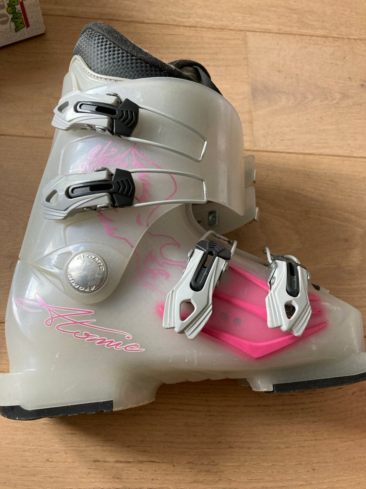 Atomic Skischoenen - Maat 22.0/22.5, Gebruikt, Schoenen, Ophalen of Verzenden, Atomic