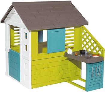 Smoby speelhuisje met keukentje, Ophalen of Verzenden, Zo goed als nieuw, Kunststof