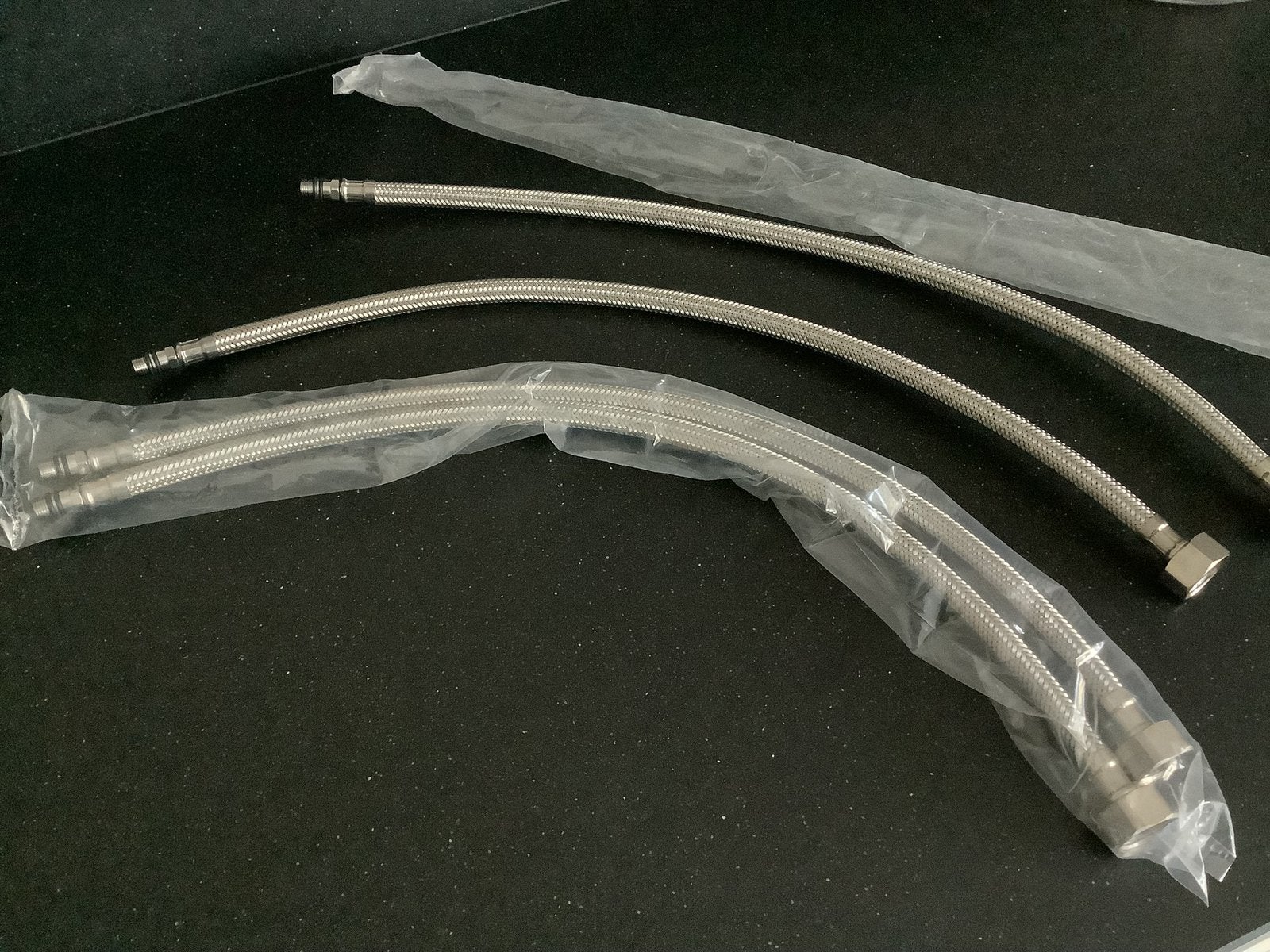 Nieuw! 4x flexibele slang kraan aansluiting 50 cm, Doe-het-zelf en Verbouw, Sanitair, Ophalen of Verzenden, Nieuw