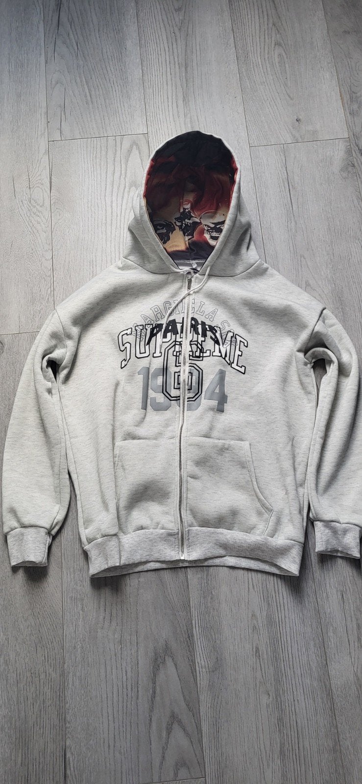 Margiela x Supreme Zip-up Hoodie Grijs Maat M, Verzenden, Nieuw, Margiela x Supreme