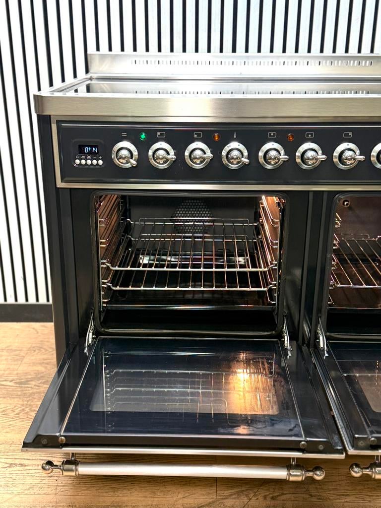 Luxe Boretti Majestic Fornuis INDUCTIE met 6 zones 100x70 cm, Witgoed en Apparatuur, Fornuizen, Fornello Esperta, Ophalen of Verzenden