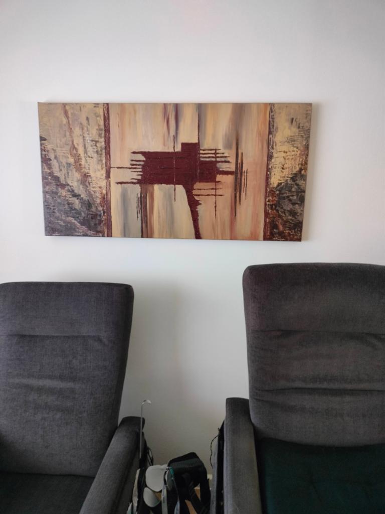 Modern schilderij, Ophalen