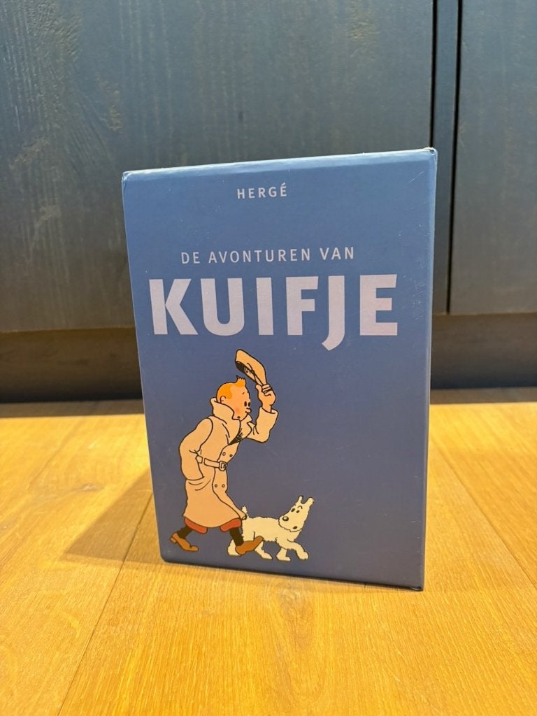 Kuifje complete verzamelbox 8 delen Casterman 2008 - 75 jaar, Verzamelen, Ophalen of Verzenden, Kuifje, Zo goed als nieuw, Boek of Spel