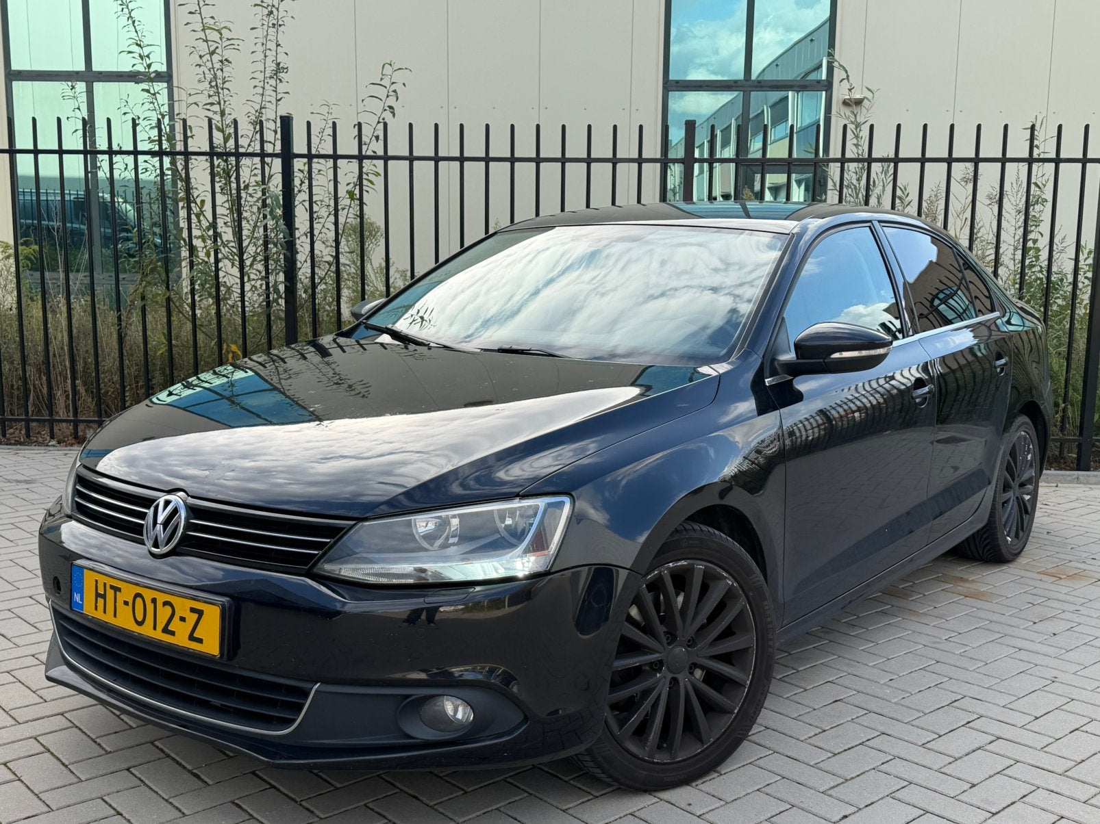 Volkswagen Jetta 2.0 Tfsi 147KW DSG 2011 Zwart, Auto's, Zwart, 1984 cc, Zwart, Leder