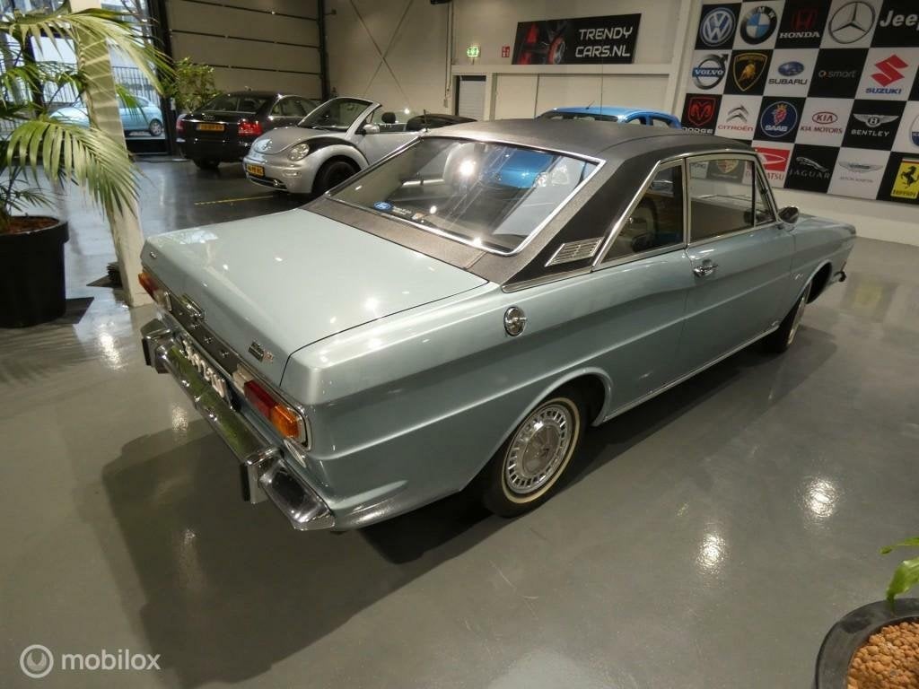 Ford Taunus 1500S Coupe XL BIEDEN VANAF € 15000,-, Auto's, Gebruikt, Met garantie (alle), Blauw, 891 kg