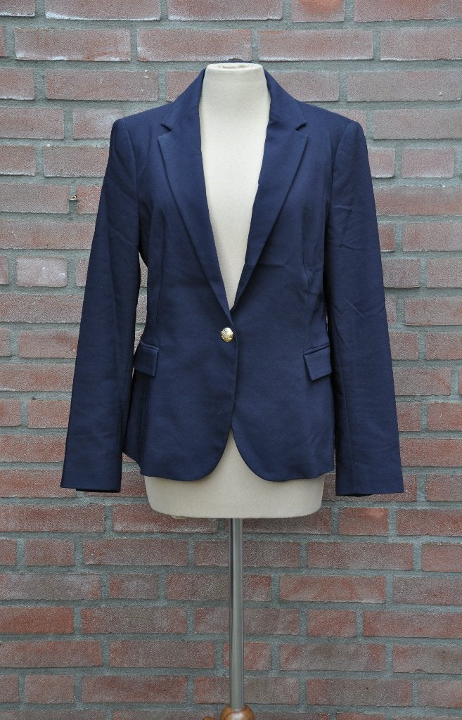 Zara blazer L, Zara basic blazer L, dameskleding l, Kleding | Dames, Blauw, Maat 42/44 (L), Nieuw, Ophalen of Verzenden
