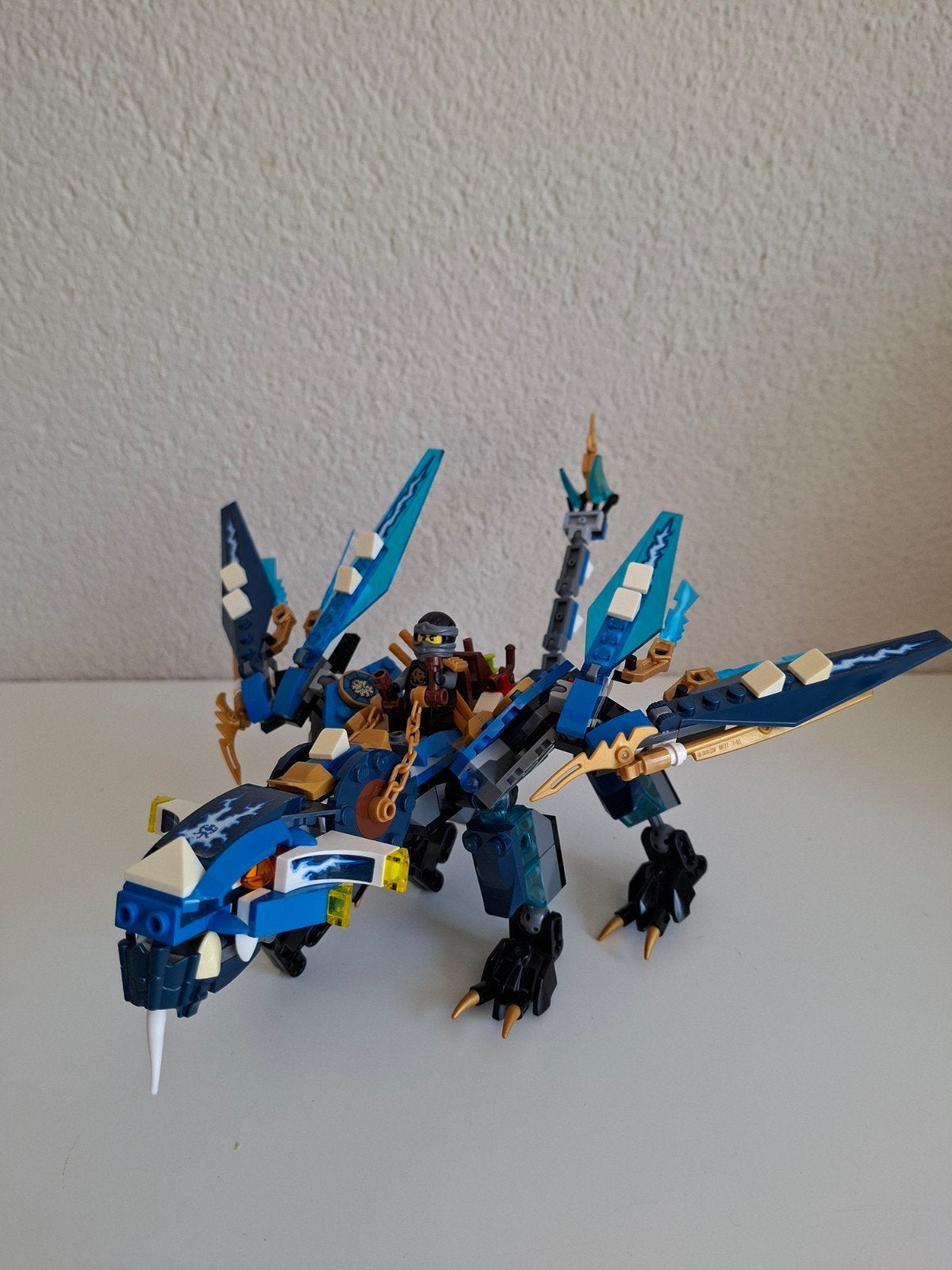 LEGO Ninjago 70602 Jay's Elementdraak, Ophalen of Verzenden, Zo goed als nieuw, Overige merken