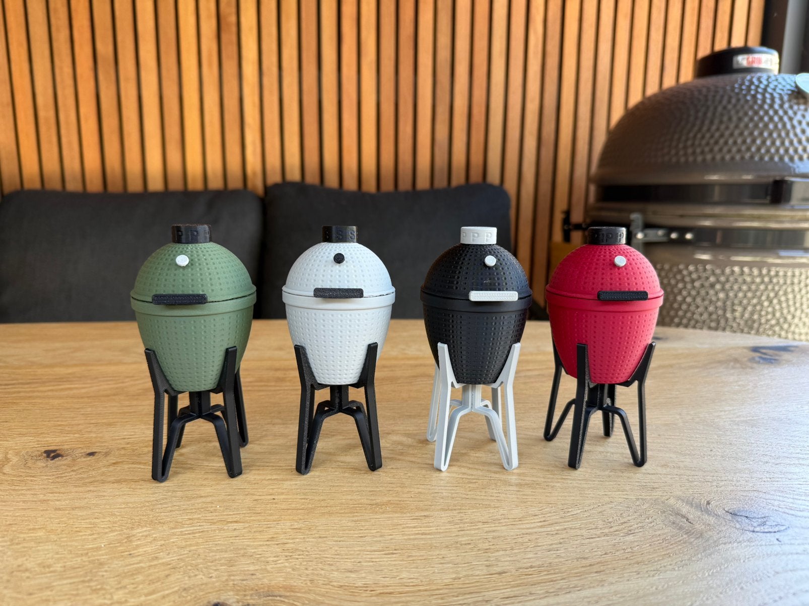 Peper en zout shakers (BBQ Kamado) gift set, Tuin en Terras, Ophalen of Verzenden, Nieuw, Met accessoires
