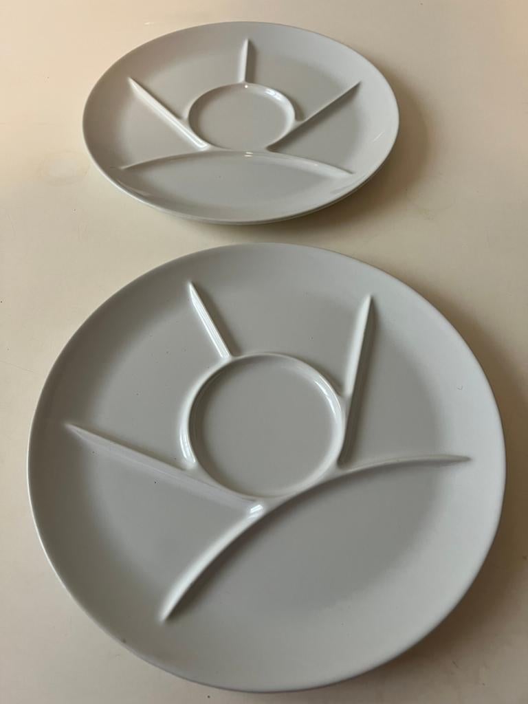 Vivo Villeroy & boch porselein servies gourmet borden., Huis en Inrichting, Keuken | Servies, Ophalen of Verzenden, Zo goed als nieuw